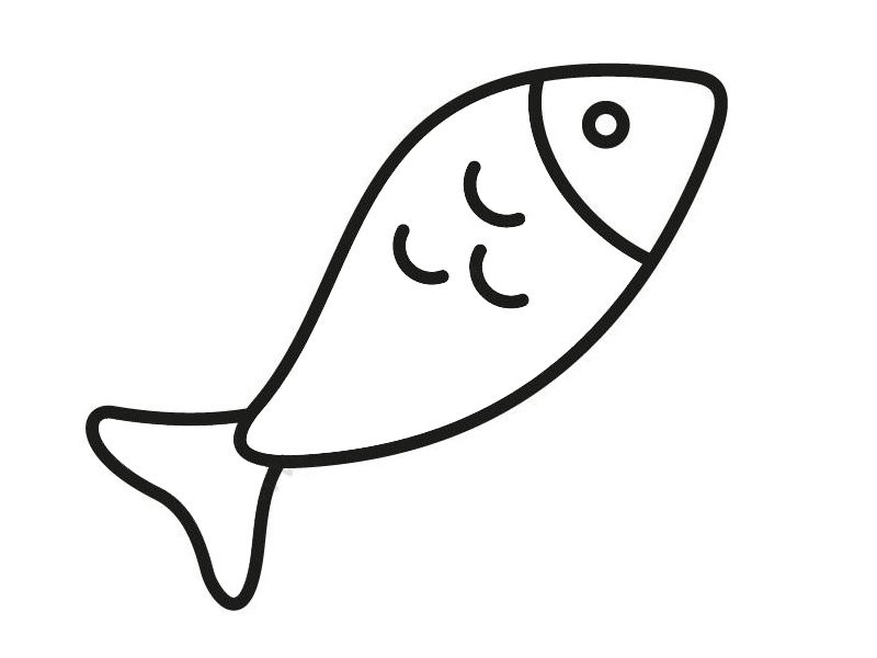 qq画图红包鱼怎么画qq画图红包鱼画法图分享