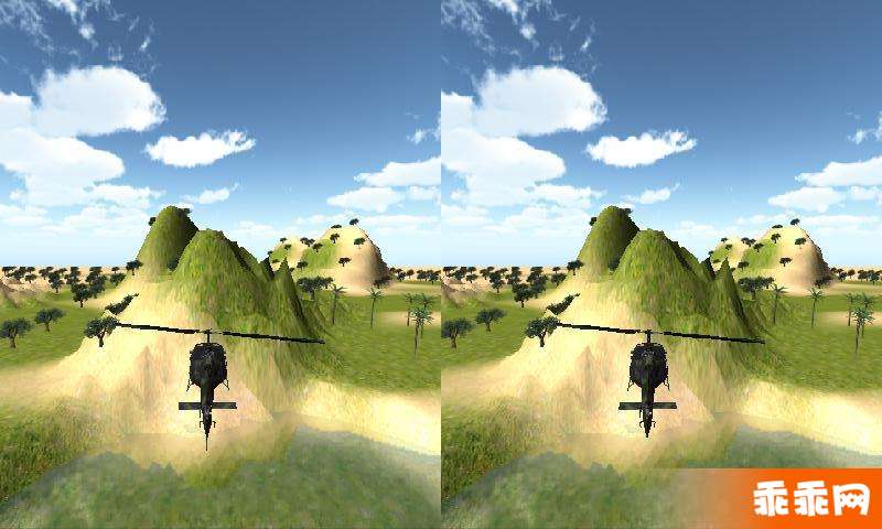 3D直升机VR4
