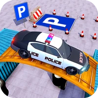 警车驾驶公园挑战游戏