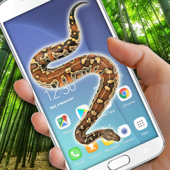 恶作剧Fake Snake For Your Phone Prank