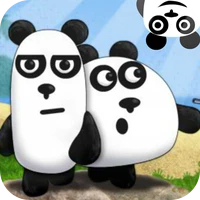 三只熊猫Three pandas
