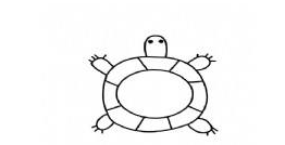 qq红包海龟怎么画？