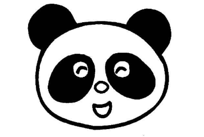 qq红包熊猫怎么画？