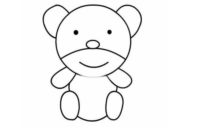 QQ画图红包怎么画熊？