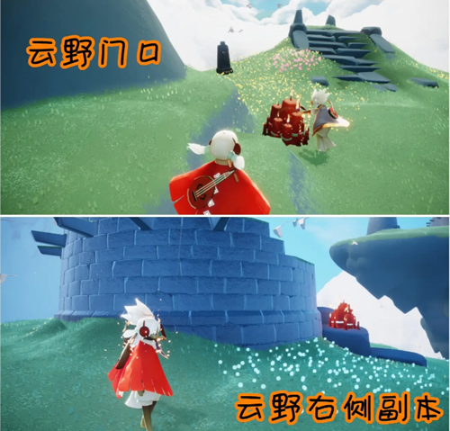 光遇里的大蜡烛堆在什么位置