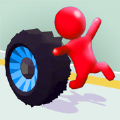 Wheel Roll 3D