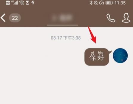 QQ聊天消息怎么设置显示拼音