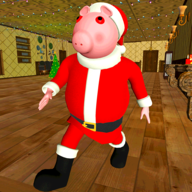 恐怖圣诞老人小猪游戏