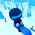冰柱滑雪模拟
