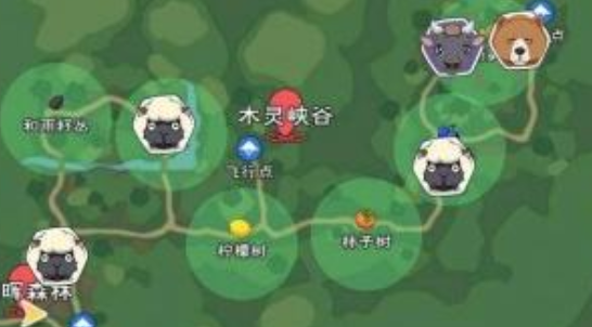 小森生活地图上特殊动物的刷新地点一览