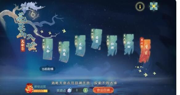 梦幻西游花果山入世天命签怎么通关