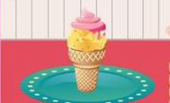 模拟制作冰淇淋的游戏