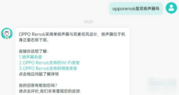 opporeno6是双扬声器吗？