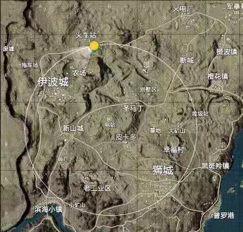 和平精英沙漠地图哪些地方物资多