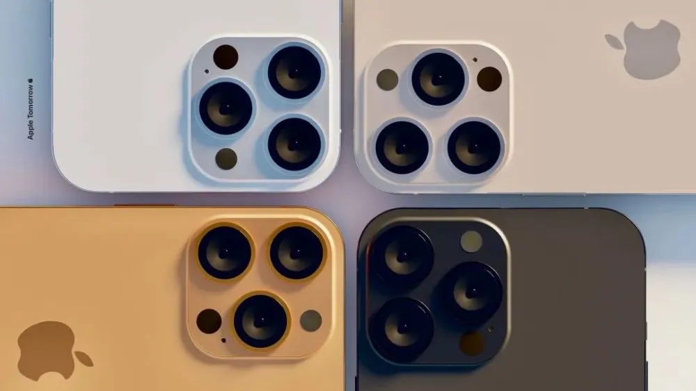 iPhone13 Pro新增配色曝光，日落金及玫瑰金配色高清图鉴赏[多图]图片1