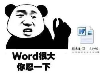 word很大