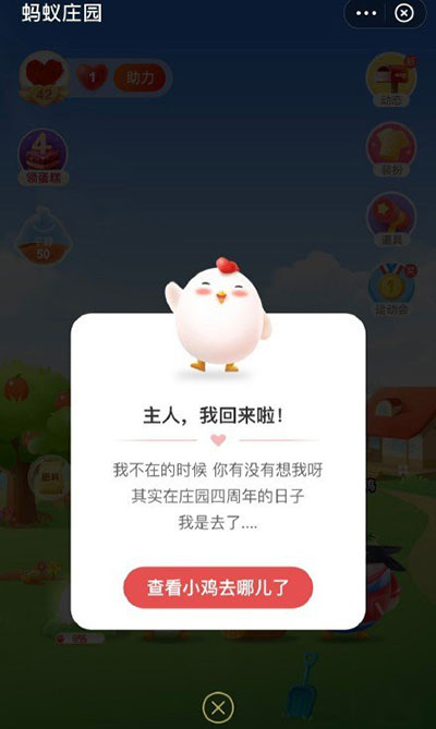 蚂蚁庄园鸡毛信怎么回事？蚂蚁庄园小鸡怎么找回？