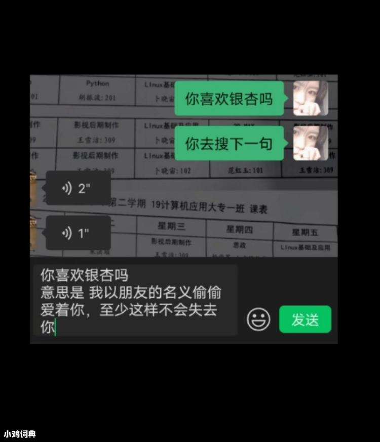 你喜欢银杏吗