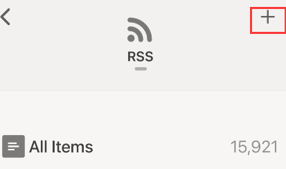 reeder怎样添加rss订阅源?reeder添加rss订阅源教程截图