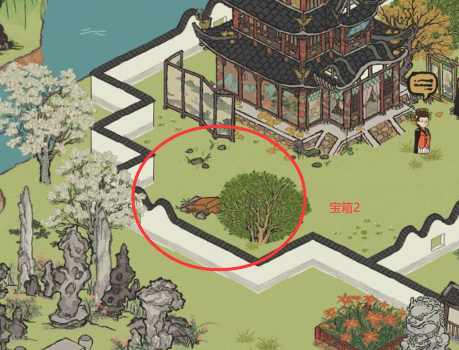 江南百景圖長相思寶箱在什么地方？江南百景圖長相思寶箱及鑰匙位置一覽截圖