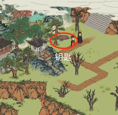 江南百景圖長相思寶箱在什么地方？江南百景圖長相思寶箱及鑰匙位置一覽截圖