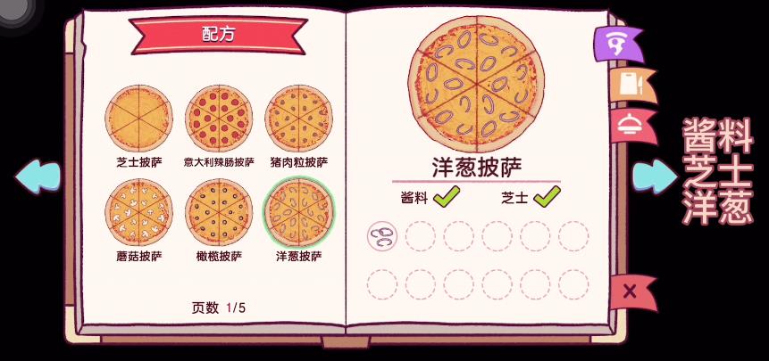 可口的披萨美味的披萨配方表图大全 可口的披萨配方攻略大全图片1