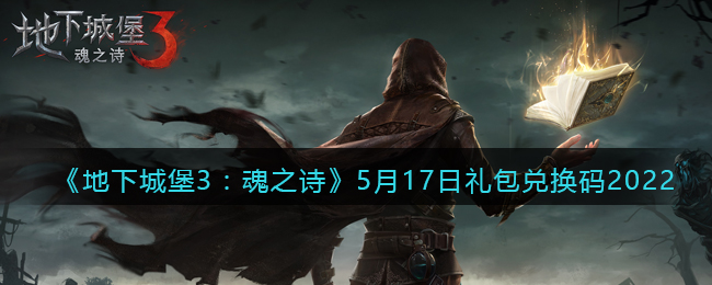 《地下城堡3：魂之诗》5月17日礼包兑换码2022