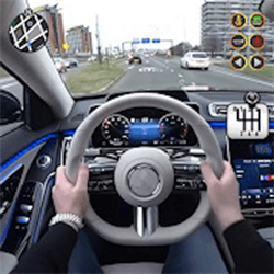 模拟开车驾驶训练游戏
