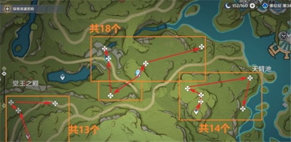 原神3.1蕈兽最快最多刷取路线一览