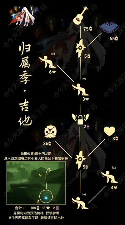 光遇吉他先祖在哪里 2023吉他先祖位置及兑换图[多图]图片8