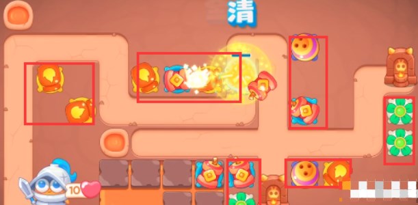 保卫萝卜4饿龙传说54关攻略 饿龙传说第54关图文通关详情[多图]图片6