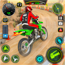 3D登山越野摩托车